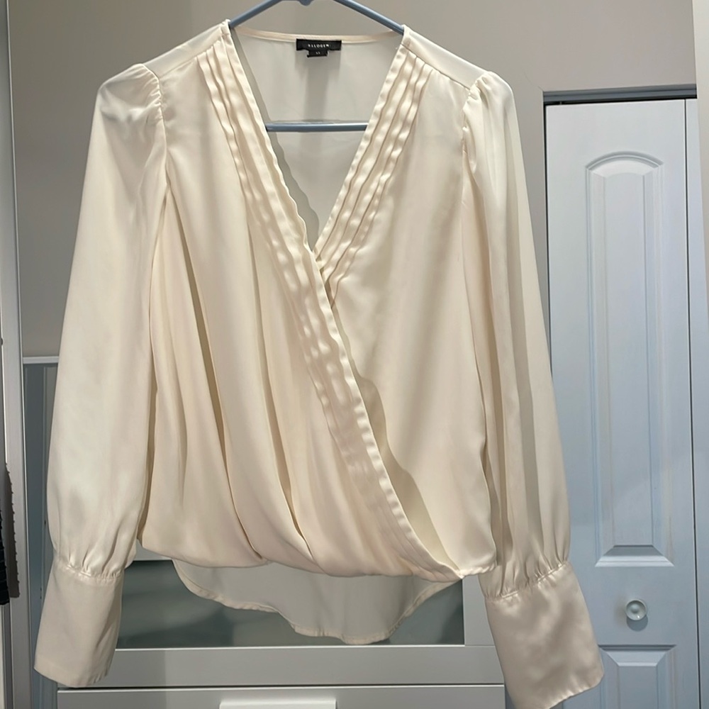 Halogen, cream, XS, blouse